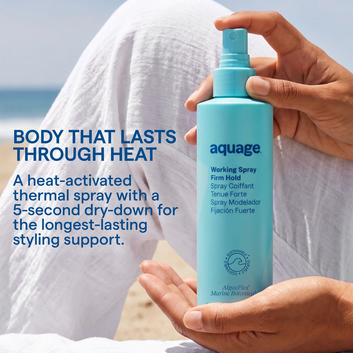 Aquage Hair Care Working Spray Firm Hold