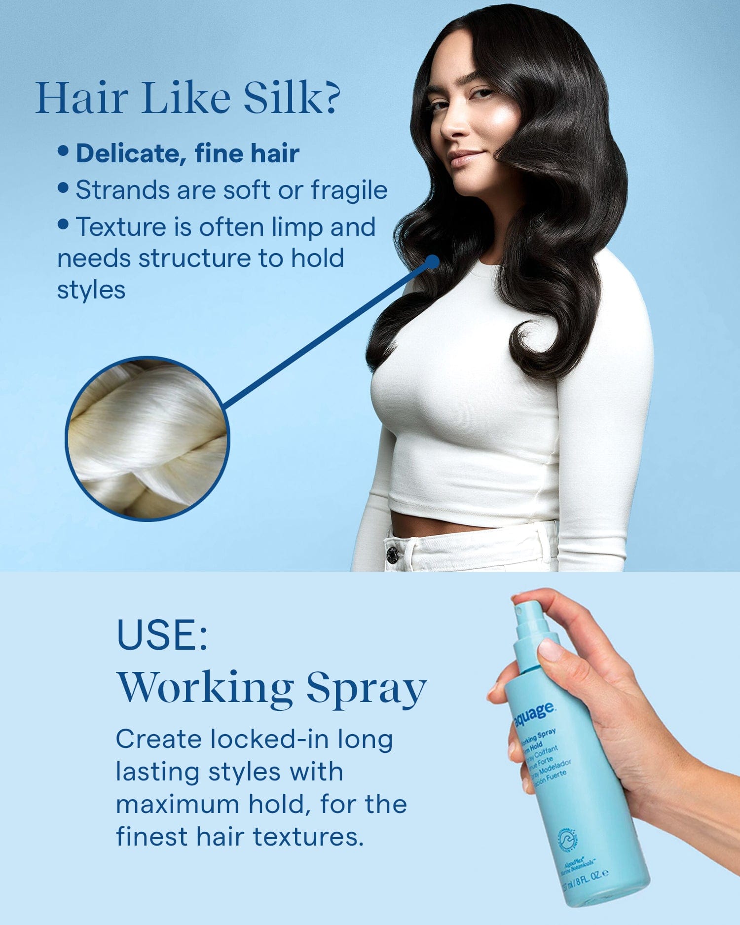 Aquage Hair Care Working Spray Firm Hold
