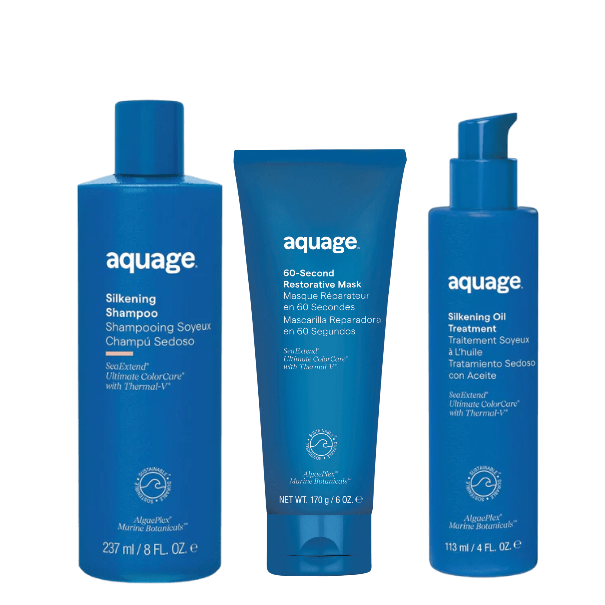 Aquage Hair Shampoo Build your Own Silkening Bundle