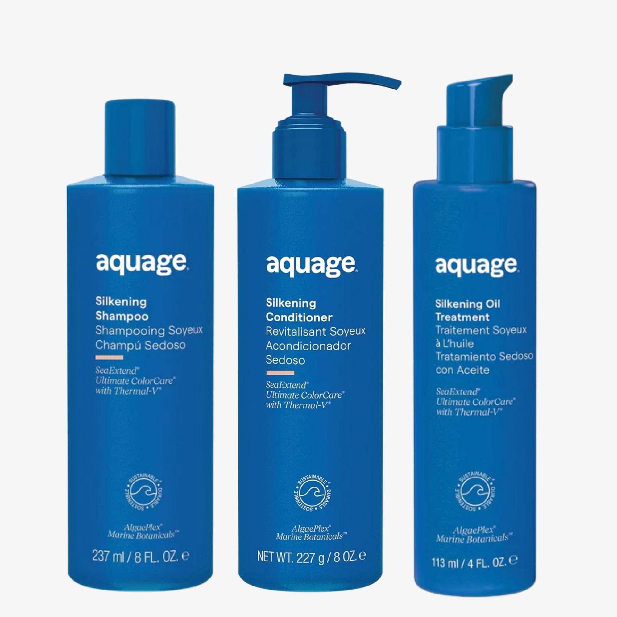 Aquage Hair Silkening Regimen Trio