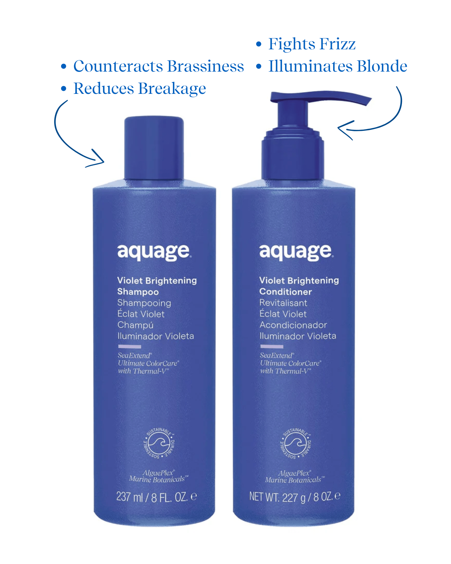 Aquage Hair Violet Brightening Bundle