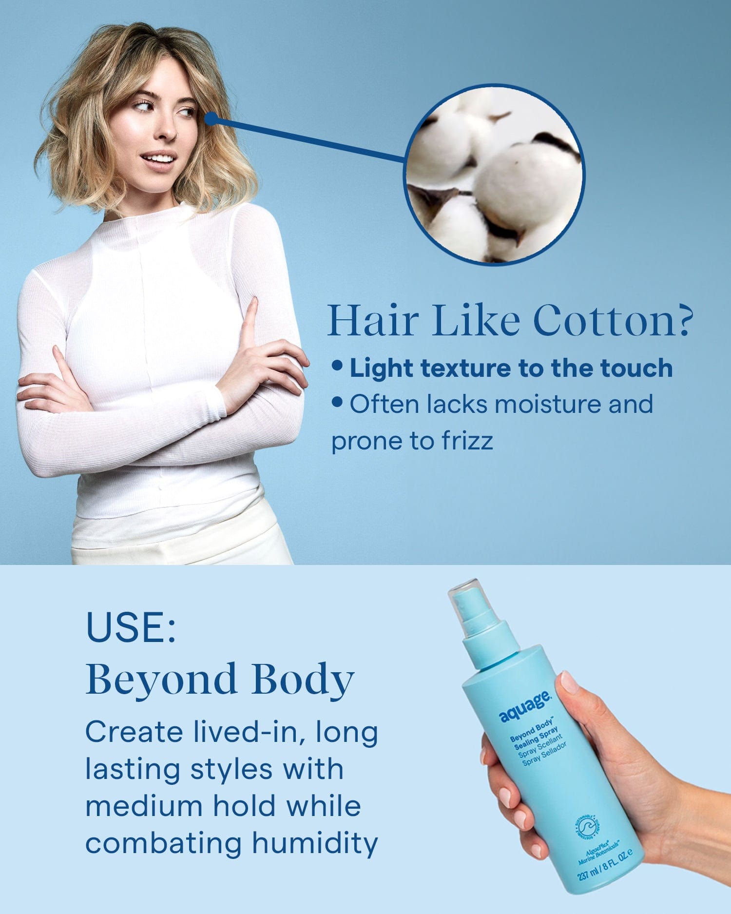 Aquage Styling Beyond Body Sealing Spray
