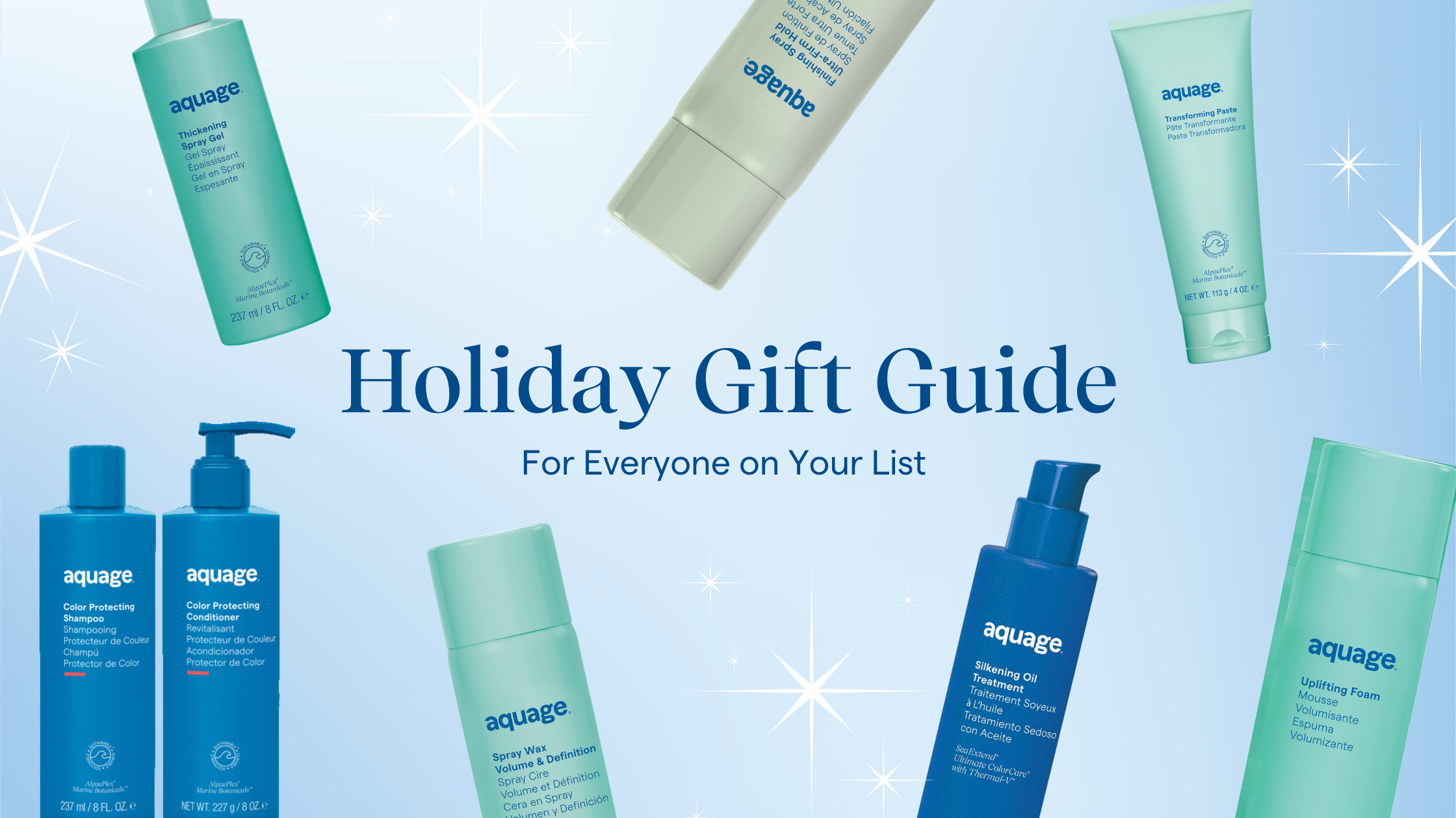Season of Style: Aquage Gift Guide