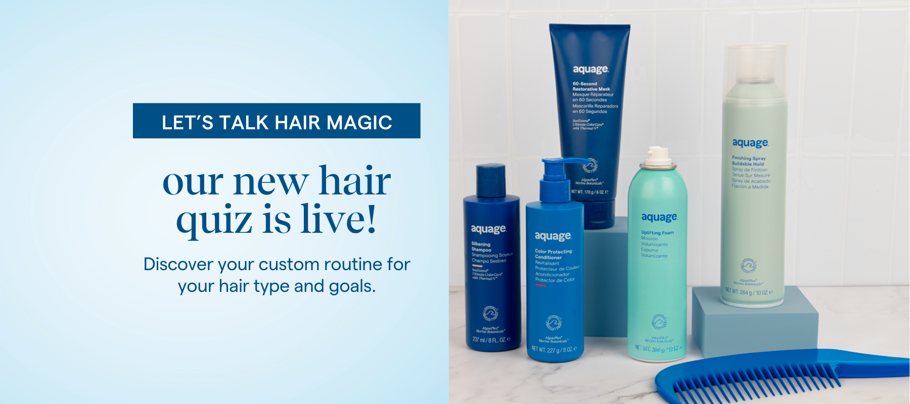 Find Your Perfect Hair Match with the Aquage Hair Quiz!