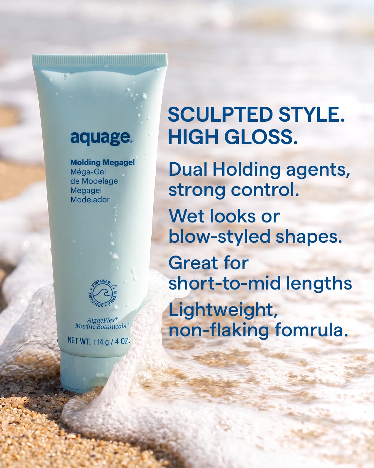 Aquage Hair Care Molding Megagel
