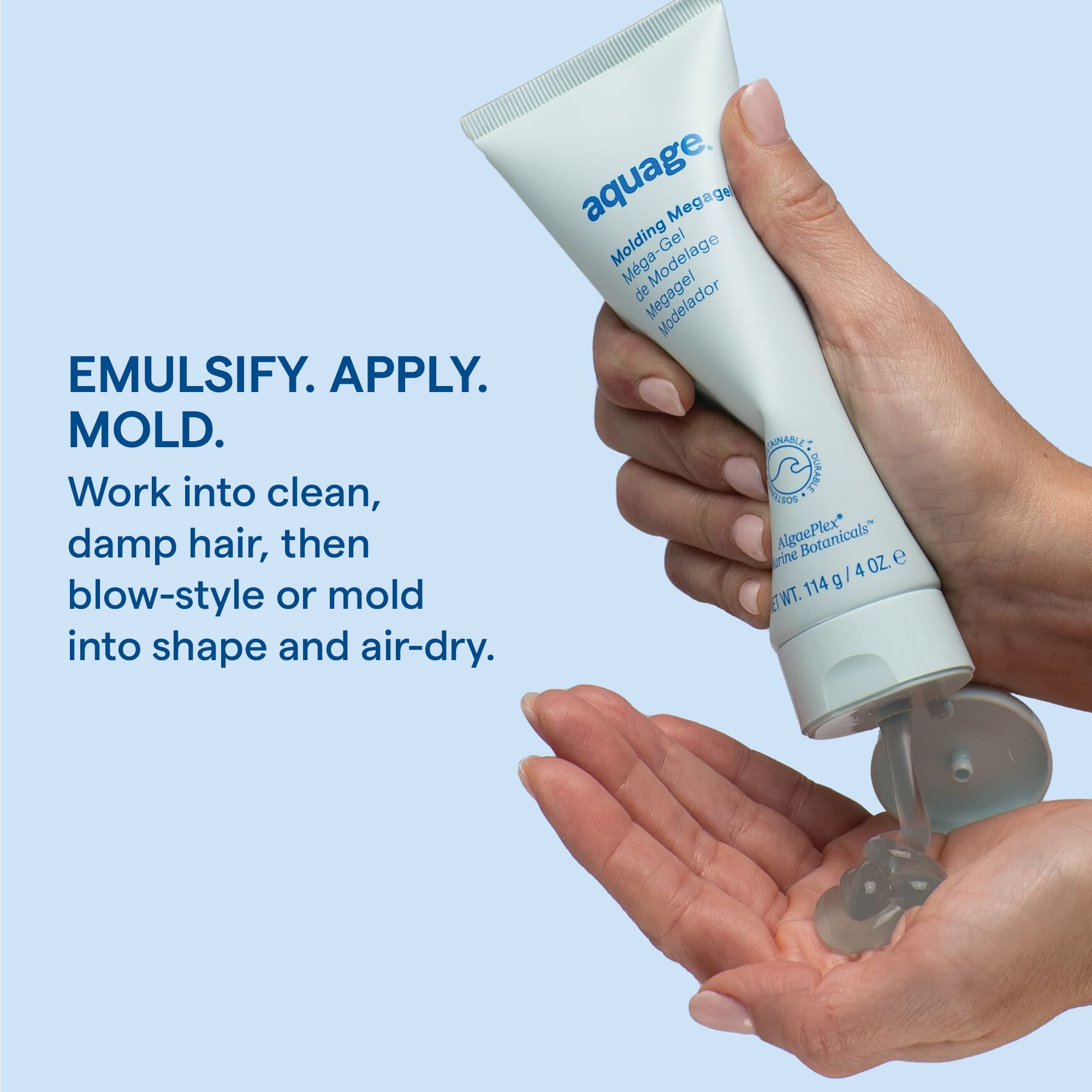 Aquage Hair Care Molding Megagel