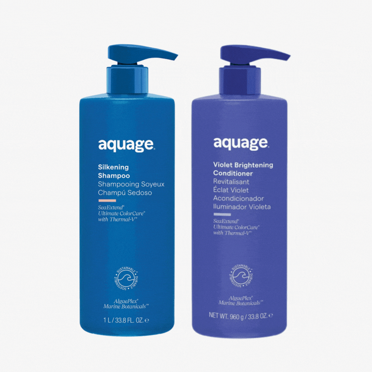 Aquage Hair Shampoo Build Your Own Liter Regimen Duo