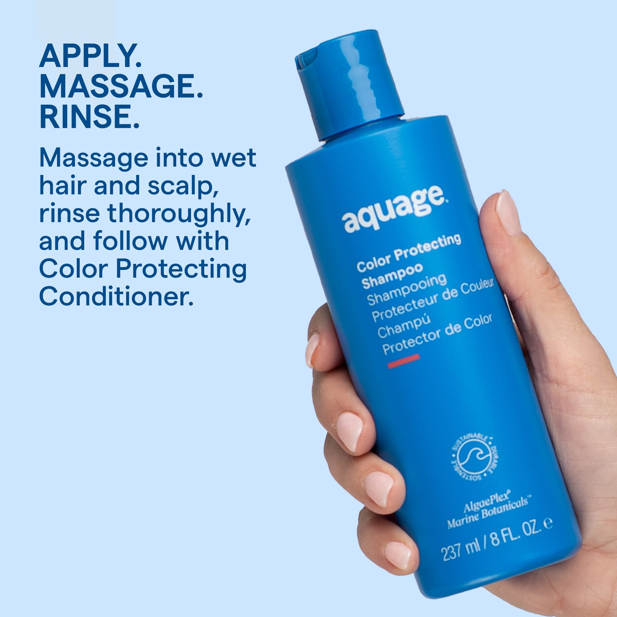 Color Protecting Shampoo for Color-Treated Hair | Aquage