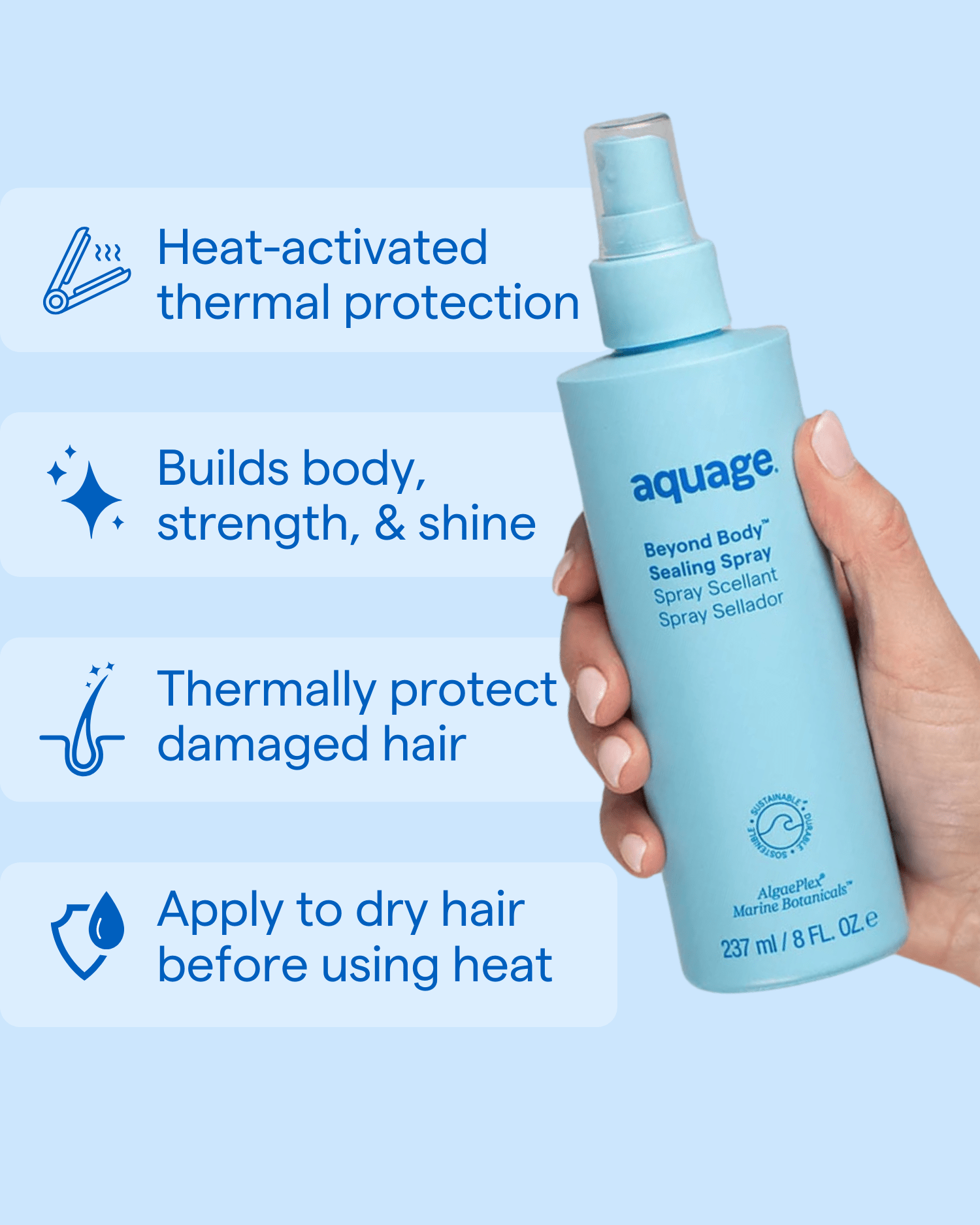 Aquage Styling Beyond Body Sealing Spray