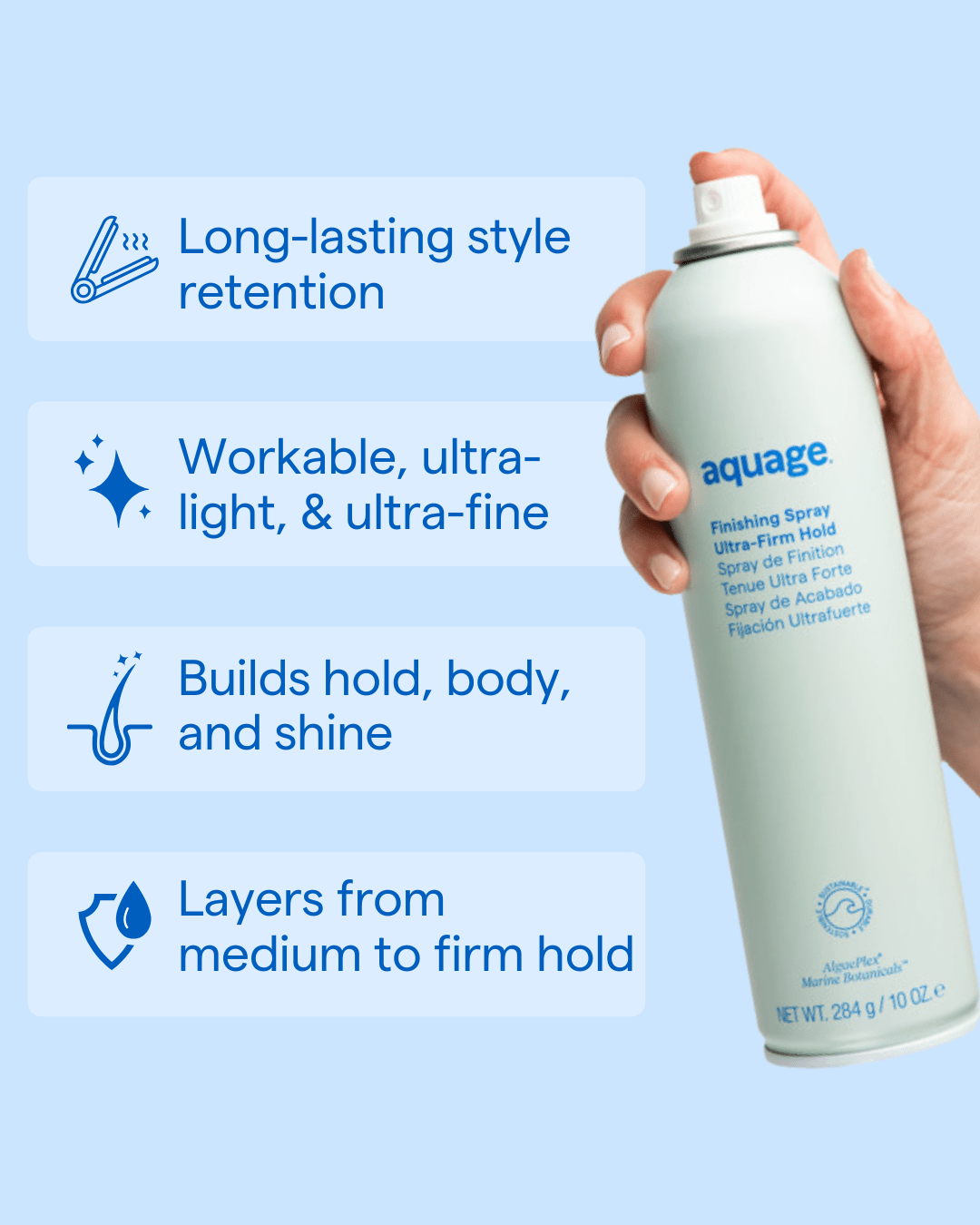 Aquage Styling Finishing Spray LVOC