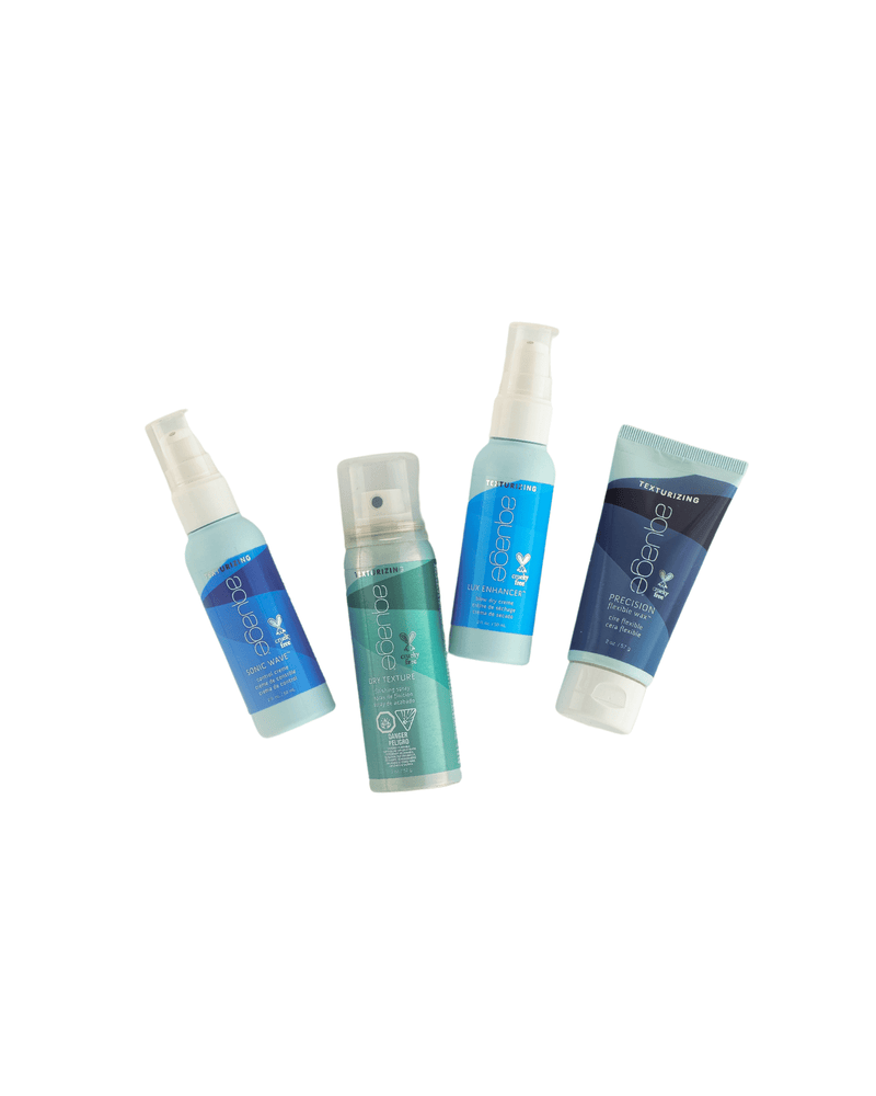 Aquage Hair Styling Travel-Size Texturizers + Travel Pouch