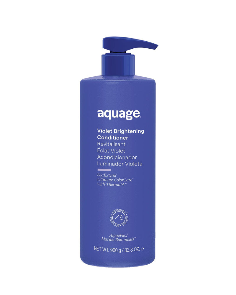 Aquage Hair Violet Brightening Conditioner - Liter