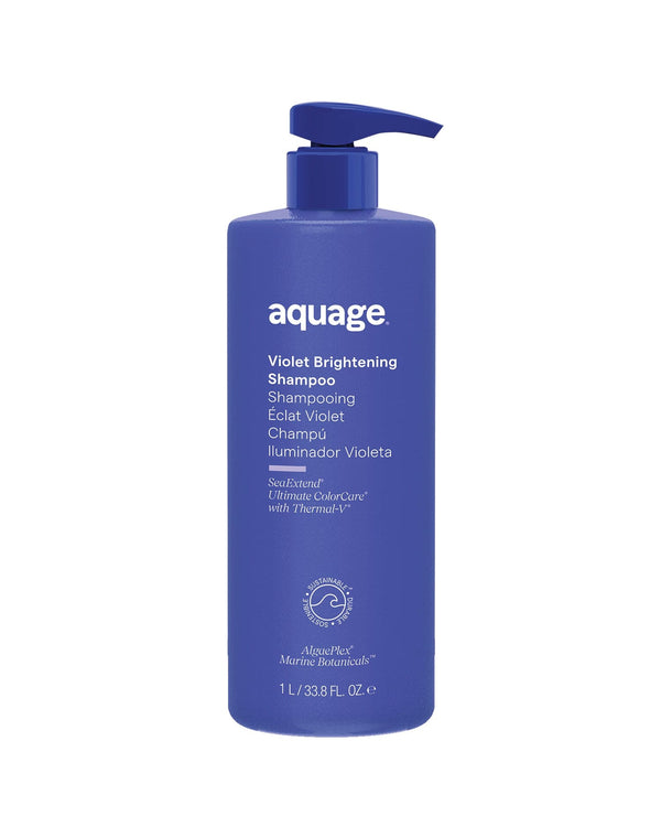 Aquage Violet Brightening Shampoo - Liter