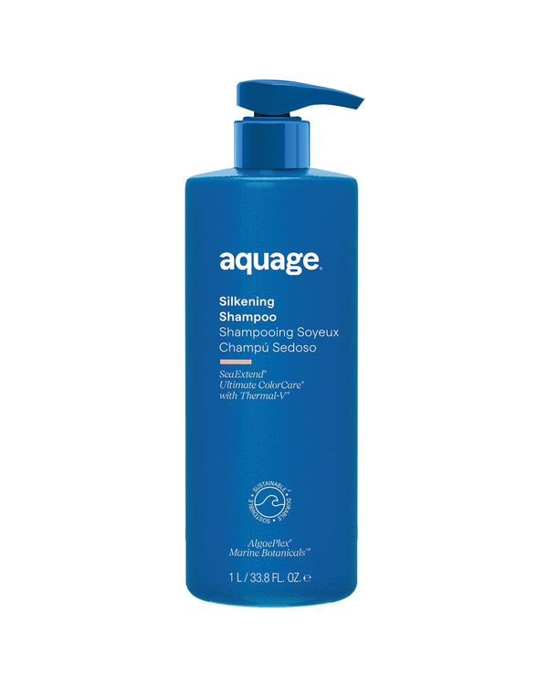 Aquage Silkening Shampoo - Liter